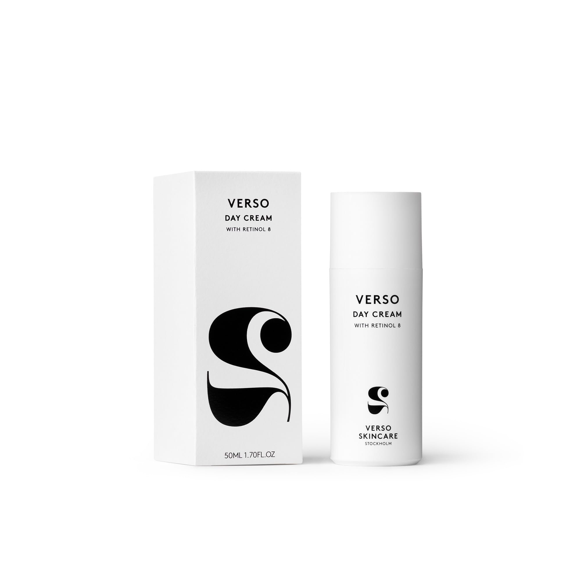 Amazon.com: Verso Skincare | Day Cream with Retinol 8 | Visibly